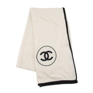 Chanel Stole/Scarf, Coco Mark, Cashmere and Silk, A52032 CHANEL Stole/Scarf